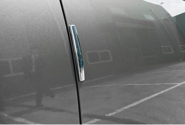 Auto Clover Universal Chrome Car / Van Door Guard Edge Protector 11cm Type 1