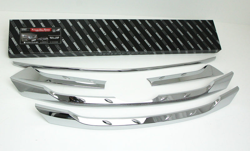 Auto Clover Chrome Grill Trim set for Hyundai Santa Fe 2013 - 2015
