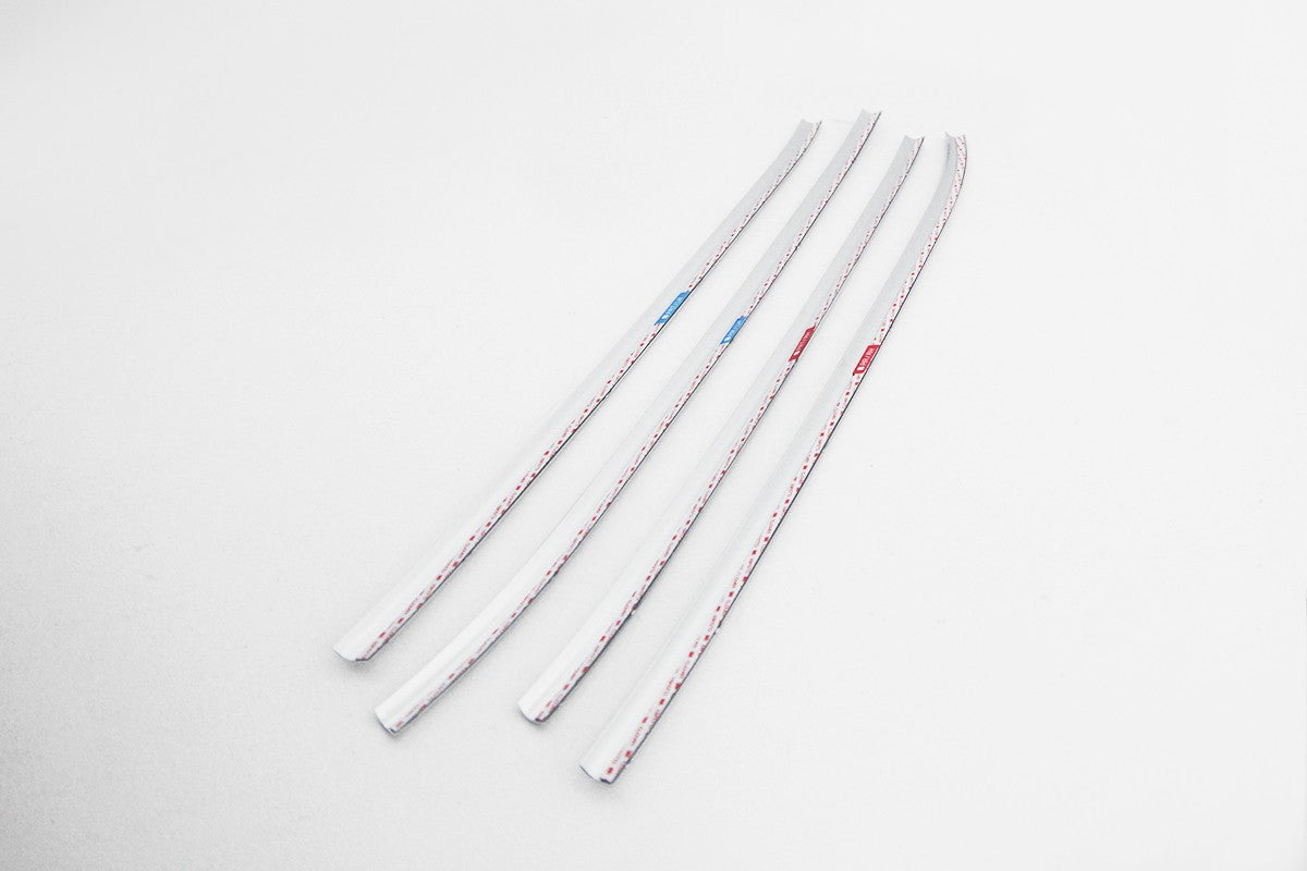 Auto Clover Chrome Side Window Rubber Trim Set for Hyundai Tucson 2015 - 2020