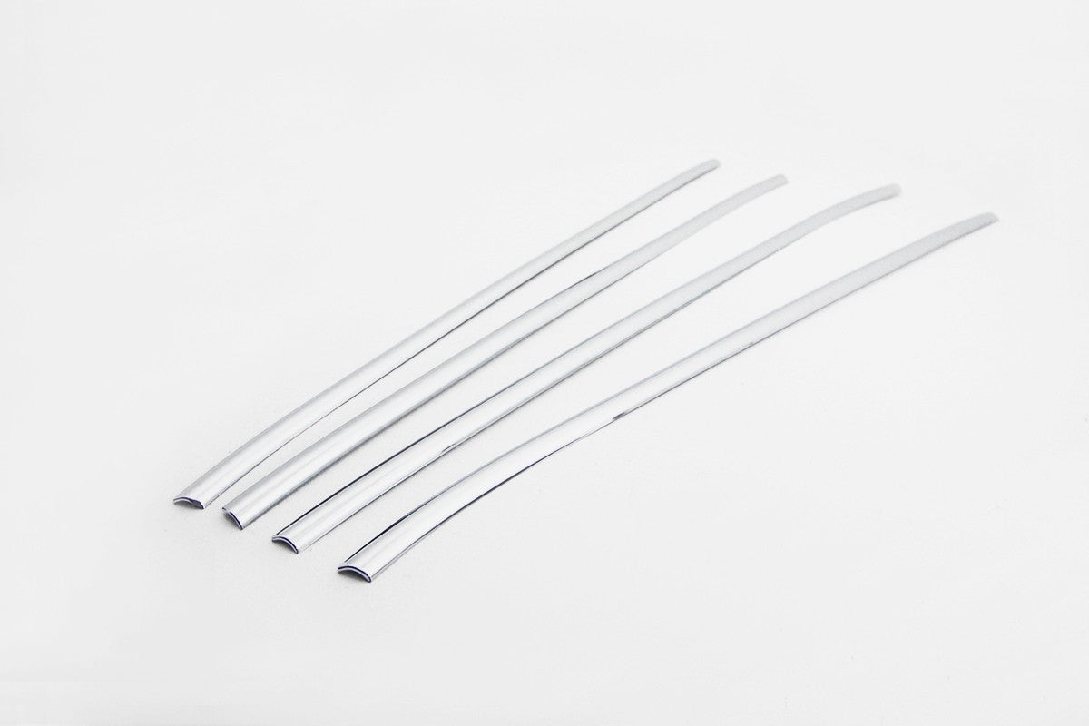 Auto Clover Chrome Side Window Rubber Trim Set for Hyundai Tucson 2015 - 2020