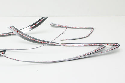 Auto Clover Chrome Tail Light Lamp Surround Trim for Hyundai IX35 2010 - 2015