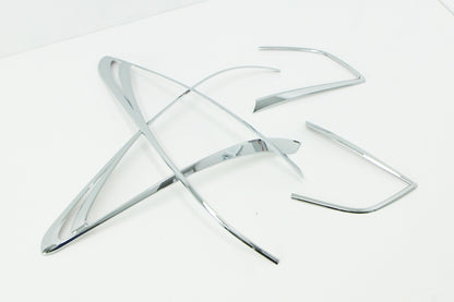 Auto Clover Chrome Tail Light Lamp Surround Trim for Hyundai IX35 2010 - 2015