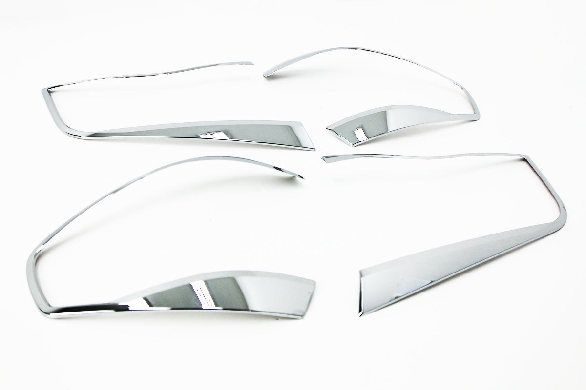 Auto Clover Chrome Tail Light Covers Trim Set for Renault Koleos 2008 - 2015