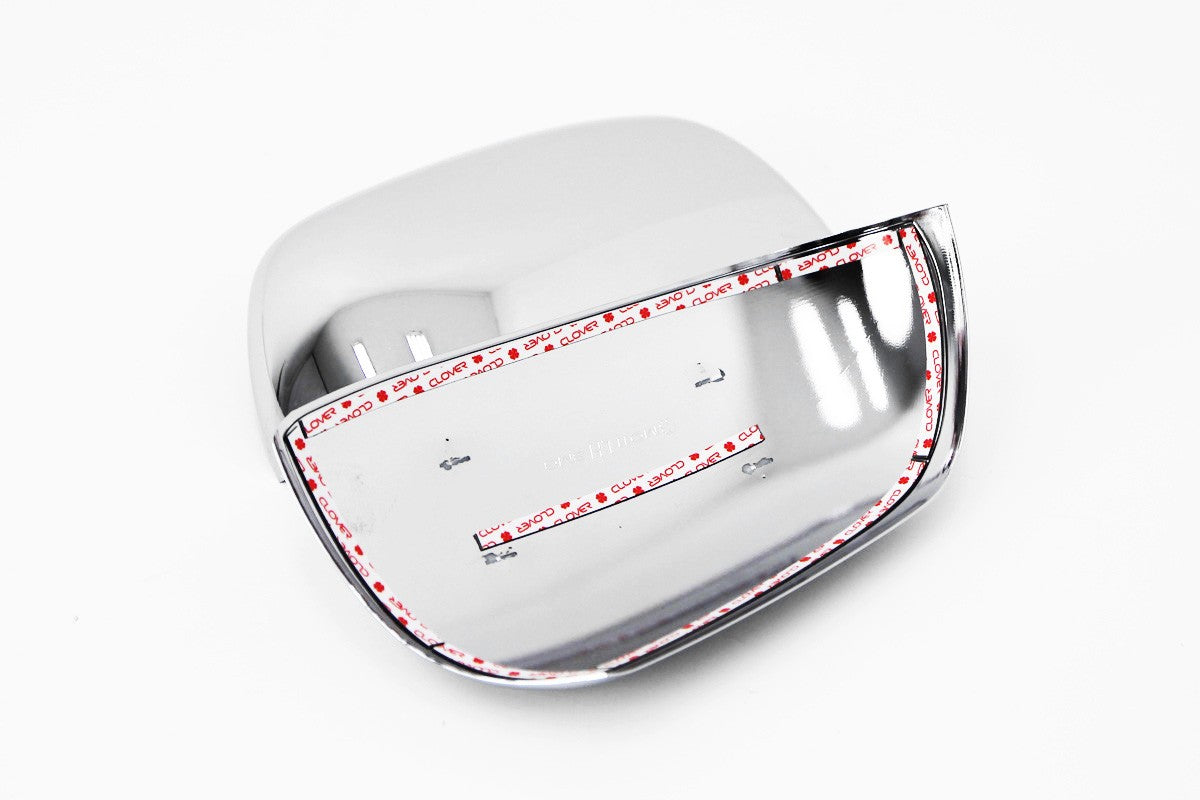 Auto Clover Chrome Wing Mirror Trim Set for Kia Picanto 2012 - 2016