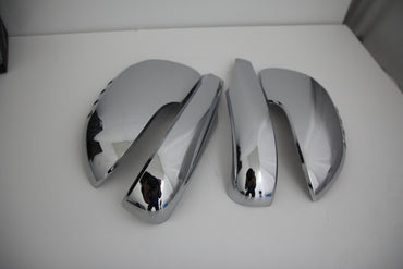 Auto Clover Chrome Wing Mirror Cover Trim for Ssangyong Korando C 2011 - 2019