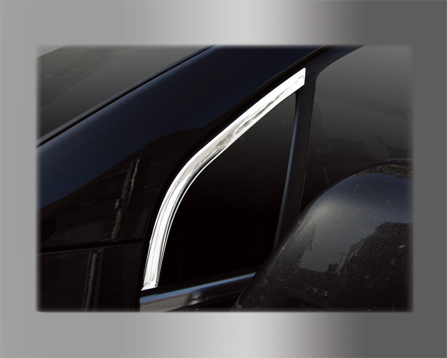 Auto Clover Chrome A Pillar Trim Set for Chevrolet Orlando