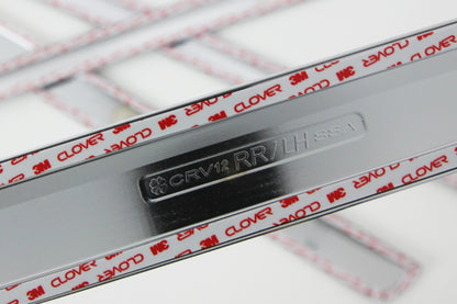 Auto Clover Chrome Side Door Trim Set for Honda CRV 2012 - 2017