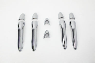 Auto Clover Chrome Exterior Door Handle Covers Trim Set for Kia Sportage 2010 - 2015