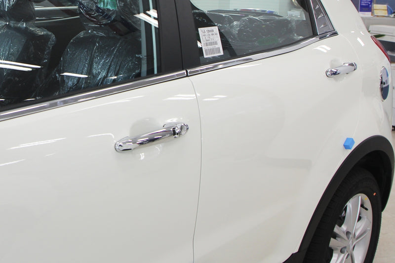 Auto Clover Chrome Key-Less Door Handle Trim for Ssangyong Korando C 2011 - 2019