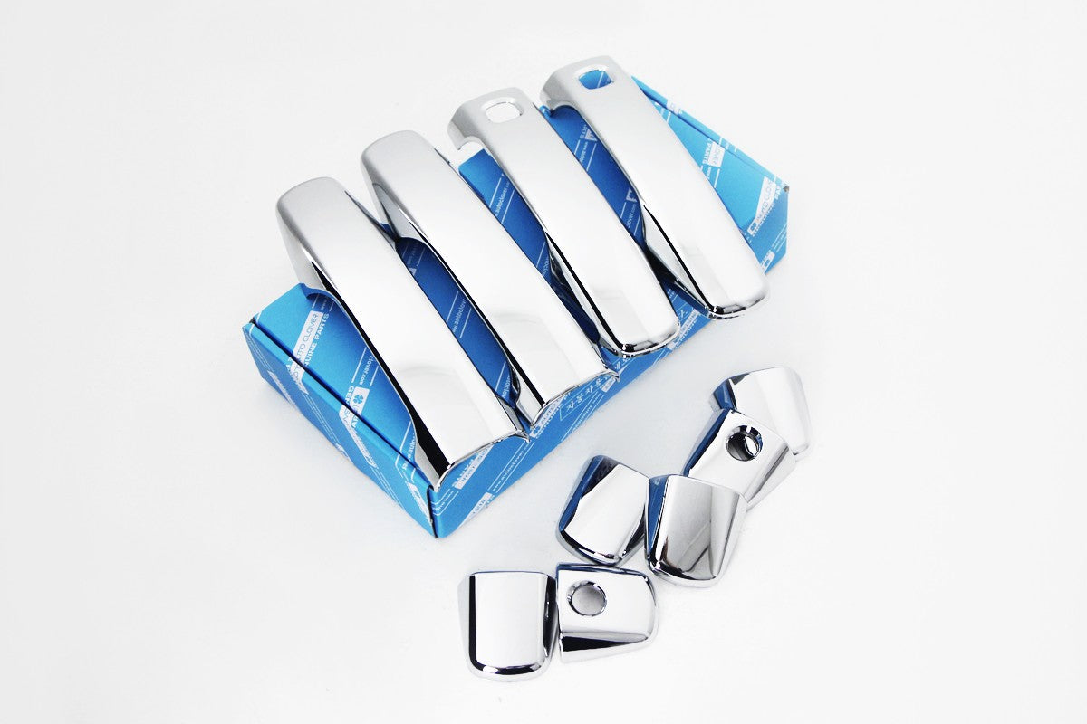 Auto Clover Chrome Door Handle Covers for Toyota Land Cruiser 200 2013 - 2022