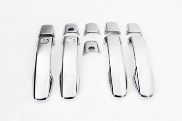 Auto Clover Chrome Door Handle Covers for Toyota Land Cruiser 200 2013 - 2022