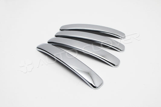 Auto Clover Chrome Door Handle Covers Trim Set for Dacia Duster MK1 2009 - 2017