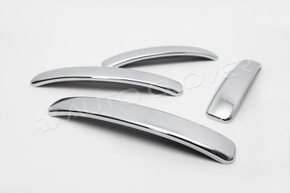 Auto Clover Chrome Door Handle Covers Trim Set for Dacia Duster MK1 2009 - 2017
