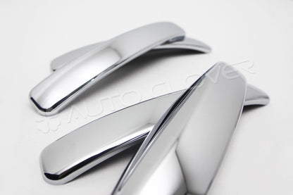 Auto Clover Chrome Door Handle Covers Trim Set for Dacia Duster MK1 2009 - 2017