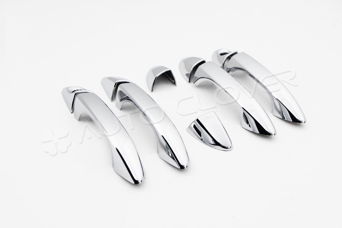 Auto Clover Chrome Door Handle Cover Trim Set for Hyundai i20 2015 - 2019