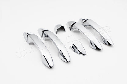 Auto Clover Chrome Door Handle Cover Trim Set for Hyundai i20 2015 - 2019