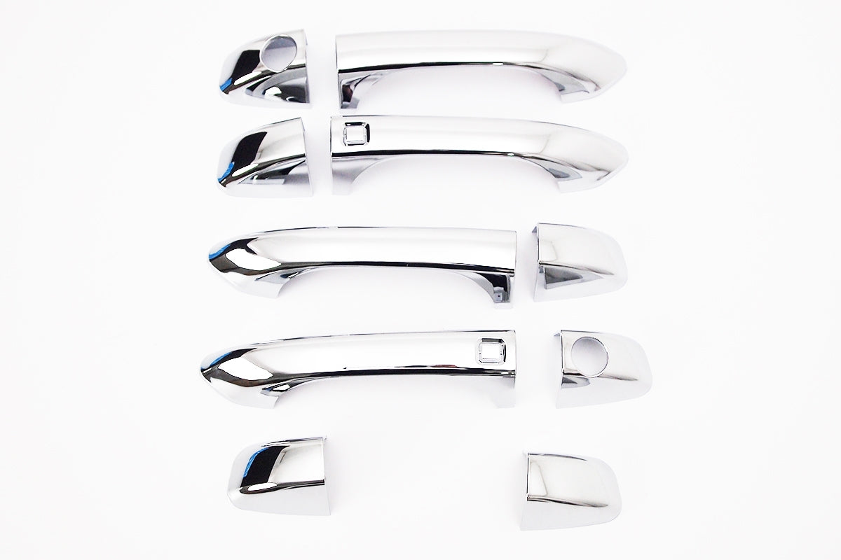 Auto Clover Chrome Exterior Door Handle Cover Trim for Ssangyong Tivoli 2014+