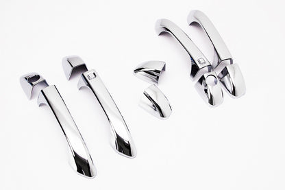 Auto Clover Chrome Exterior Door Handle Cover Trim for Ssangyong Tivoli 2014+