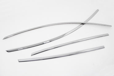 Auto Clover Chrome Side Window Top Frame Trim Set for Vauxhall Opel Antara 2007+