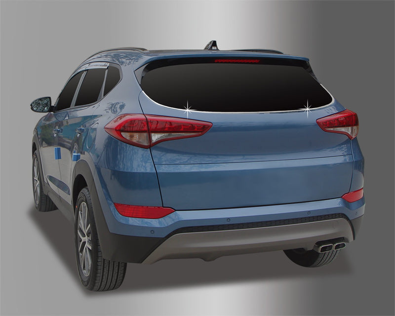 Auto Clover Chrome Boot Window Trim Set for Hyundai Tucson 2015 - 2020