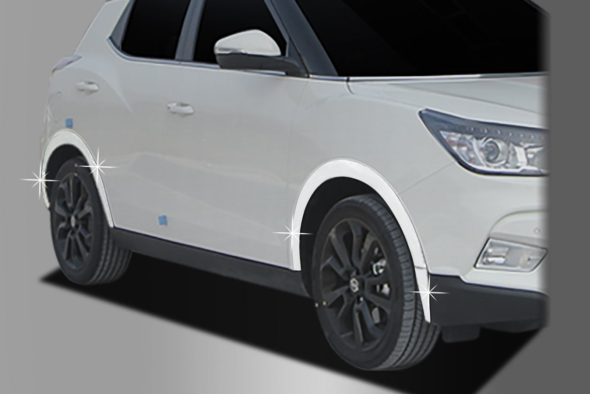 Auto Clover Bonnet Guard Protector For Ssangyong Korando Sports / Musso