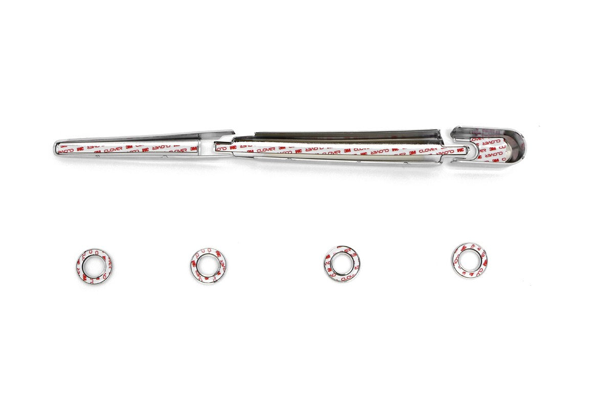 Auto Clover Chrome Rear Styling Trim Set for Kia Carens 2006 - 2012