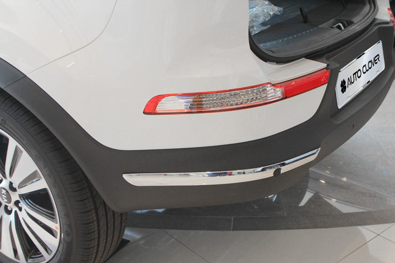 Auto Clover Chrome Front & Rear Bumper Trim Set for Kia Sportage 2010 - 2015