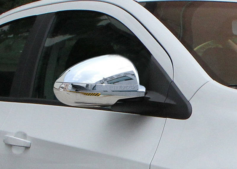 Auto Clover Chrome Wing Mirror Cover Trim Set for Chevrolet Aveo 2011+