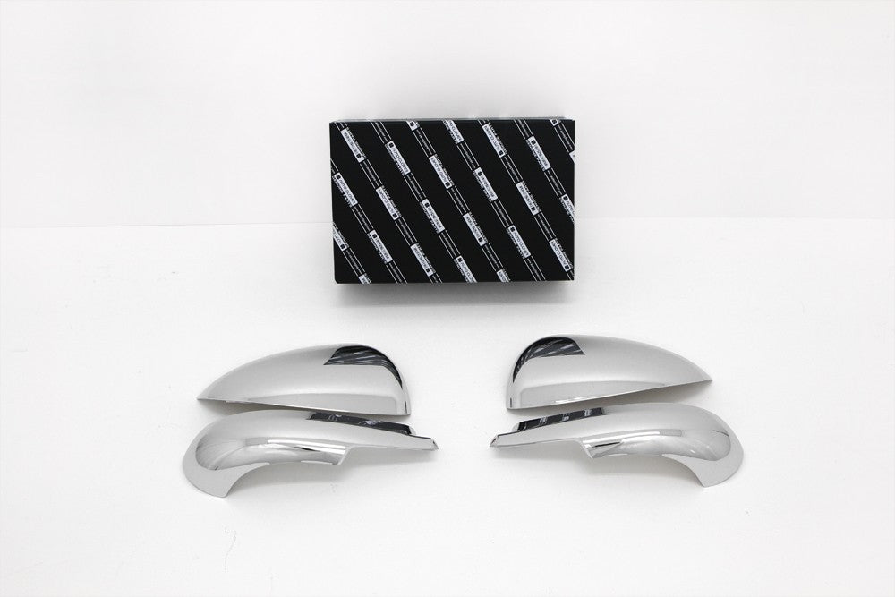 Auto Clover Chrome Wing Mirror Cover Trim Set for Chevrolet Aveo 2011+