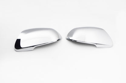 Auto Clover Chrome Wing Mirror Cover Trim Set for Hyundai Santa Fe 2014 - 2018