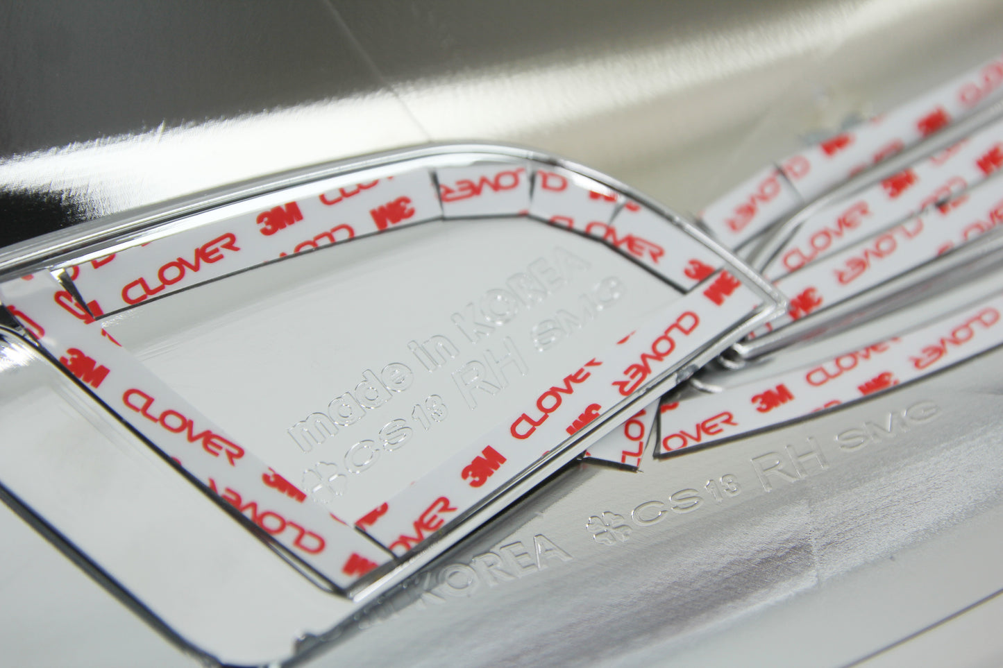 Auto Clover Chrome Wing Mirror Cover Trim Set for Kia Carens 2013+