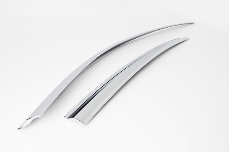 Auto Clover Chrome Wind Deflectors Set for Hyundai i40 4 door Saloon (4 pieces)