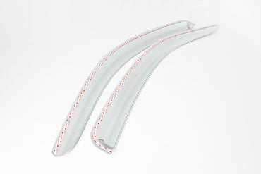 Auto Clover Chrome Front Wind Deflectors for Isuzu D-MAX 2012 - 2020 (2 pieces)