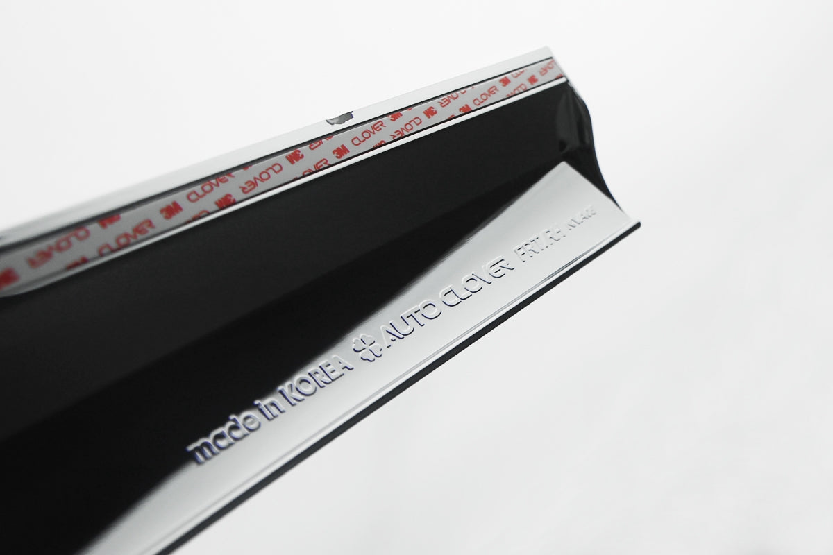 Auto Clover Chrome Wind Deflectors for Volkswagen Transporter T5 / T6 (2 pieces)