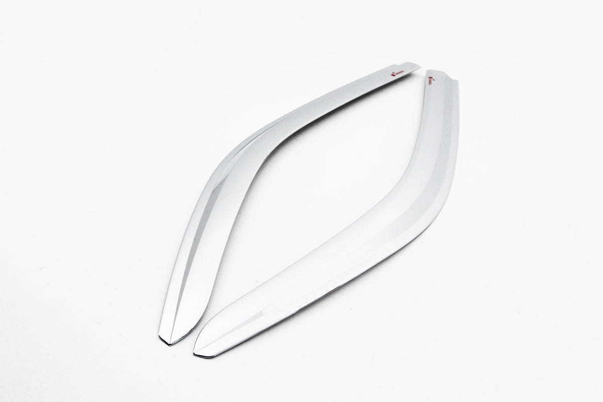 Auto Clover Chrome Wind Deflectors for Volkswagen Transporter T5 / T6 (2 pieces)