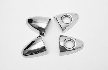 Auto Clover Chrome Exterior Door Handle Cover Trim Set for Kia Picanto 2017+