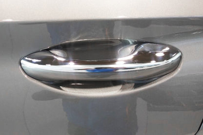 Auto Clover Chrome Door Handle Cover Trim Set for Hyundai Santa Fe 2019 - 2023