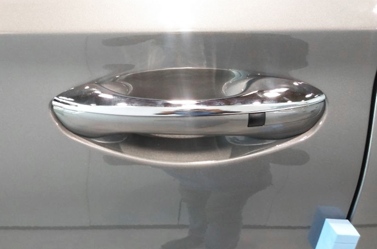 Auto Clover Chrome Door Handle Cover Trim Set for Hyundai Santa Fe 2019 - 2023