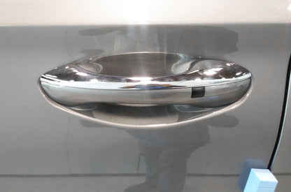 Auto Clover Chrome Door Handle Cover Trim Set for Hyundai Santa Fe 2019 - 2023