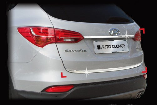 Auto Clover Chrome Boot Trim Set for Hyundai Santa Fe 2013 - 2018