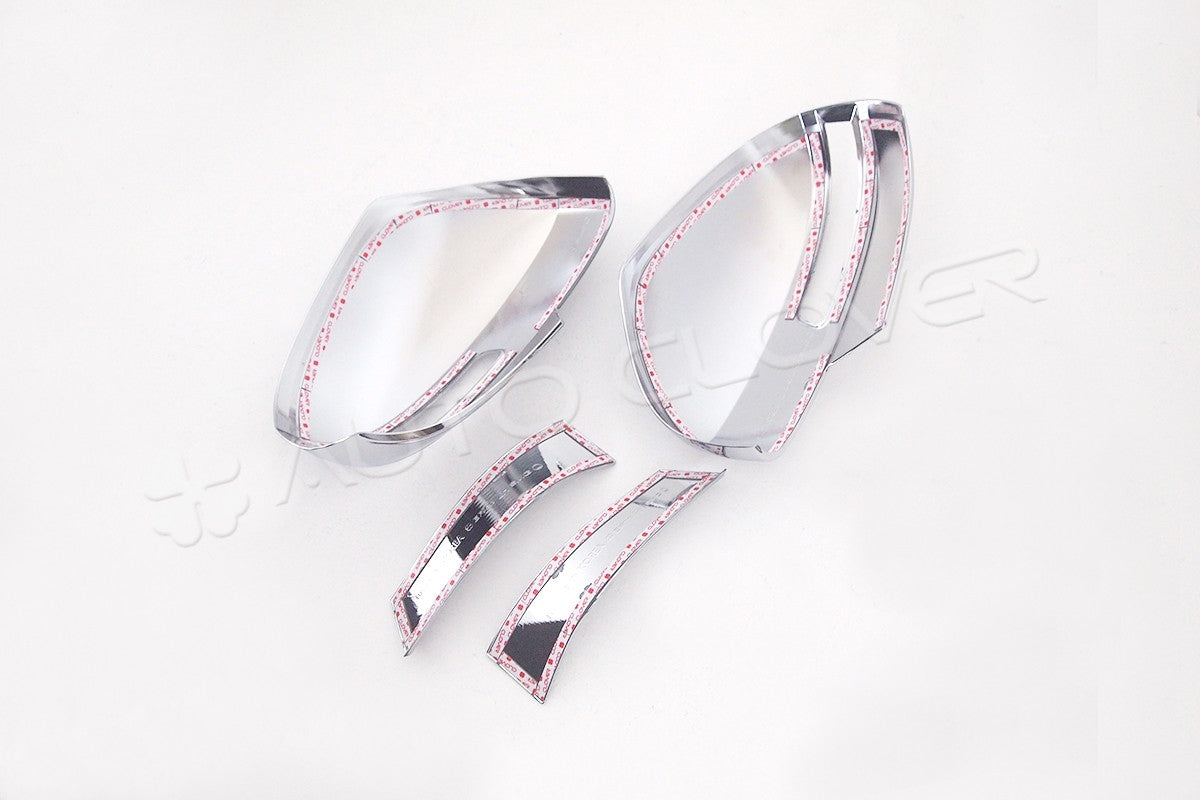 Auto Clover Chrome Wing Mirror Cover Trim Set for Suzuki Swift 2010 - 2016