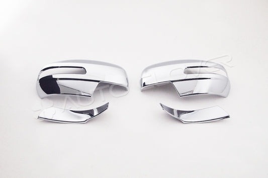 Auto Clover Chrome Wing Mirror Cover Trim Set for Suzuki Swift 2010 - 2016