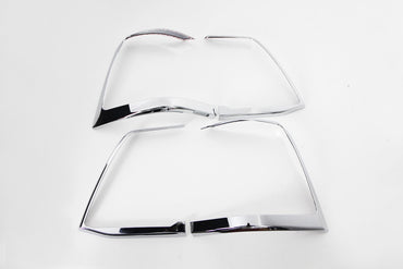 Auto Clover Chrome Tail Light Trim set for Toyota Land Cruiser 200 2008 - 2022