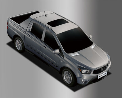 Auto Clover Chrome Air Vent Trim for Ssangyong Korando Sports / Musso 2013 - 18