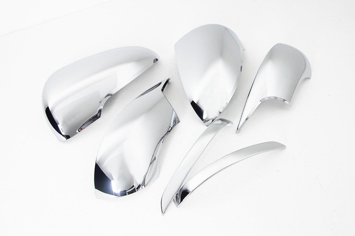 Auto Clover Chrome Wing Mirror Cover Trim Set for Kia Sorento 2015 - 2020