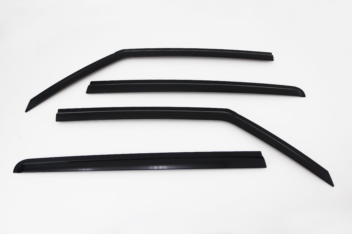 Auto Clover Wind Deflectors Set for Suzuki Swift 2017 - 2024 (4 pieces)