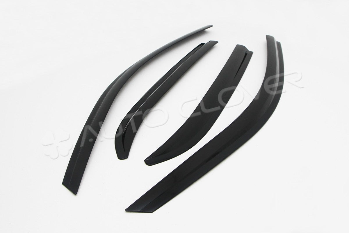 Auto Clover Wind Deflectors Set for Mazda 3 2014 - 2018 MK3 (4 pieces)