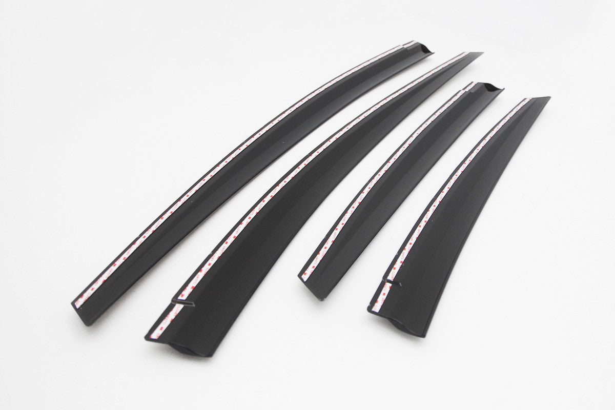 Auto Clover Wind Deflectors Set for Toyota Prius 2010 - 2015 (4 pieces)