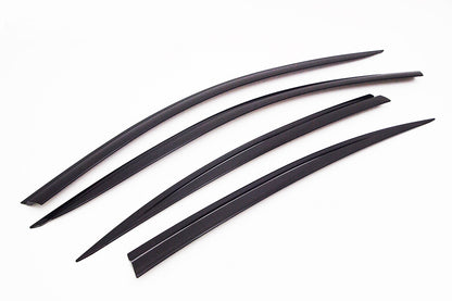 Auto Clover Wind Deflectors Set for BMW 5 Series F10 2010 - 2016 (4 pieces)