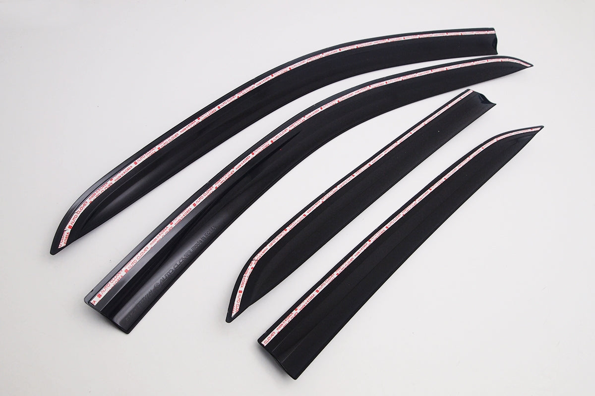 Auto Clover Wind Deflectors Set for Vauxhall Opel Mokka 2012 - 2019 (4 pieces)